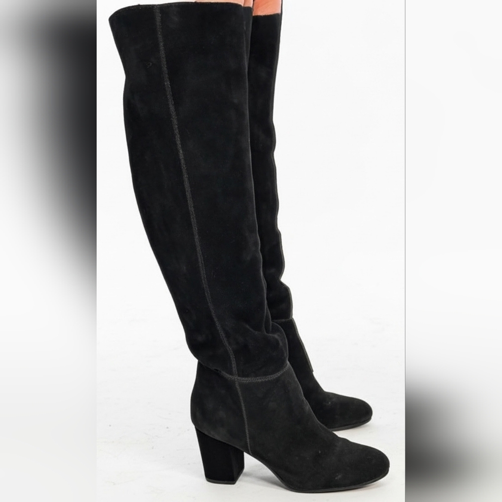 Sam Edelman Women's Black Sz 9.5 Over the Knee Boots